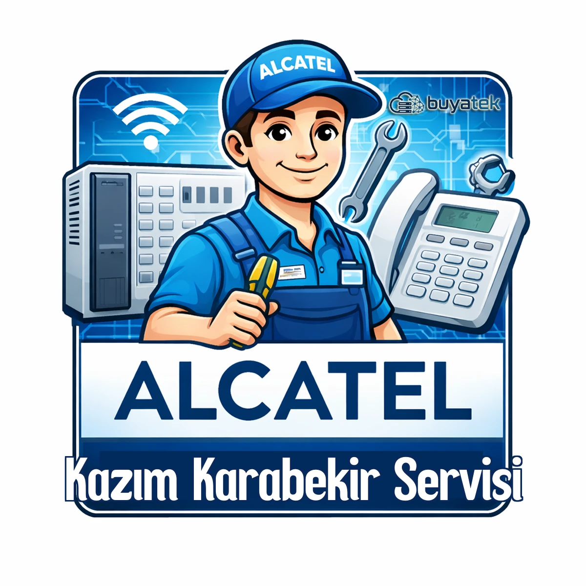 İstanbul Esenler Alcatel Santral Teknik Servisi